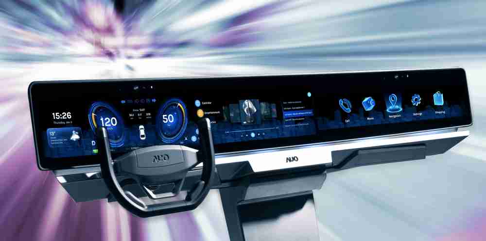 PA直营开拓前瞻显示技术创新应用，，，，结合优异整合设计能力，，，开发智能车载FIDM Plus一体化显示方案，，，，让驾驶操作与车内娱乐体验再进化